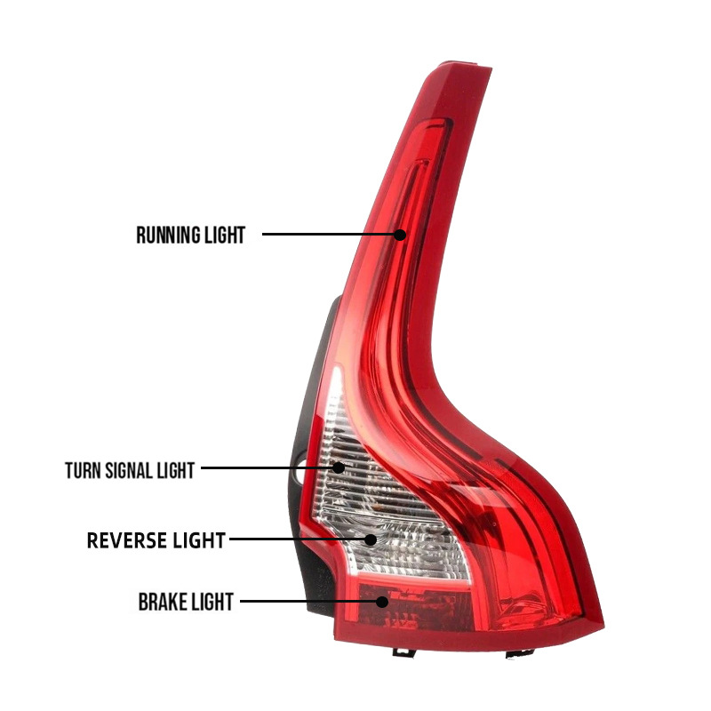 Volvo Tail Light Assembly C6 2011-2017 31323035 31323034 view 3