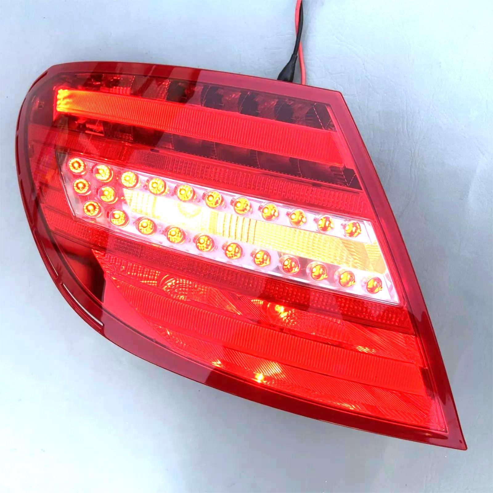 Mercedes tail light assembly W204 2009-2012 view 2